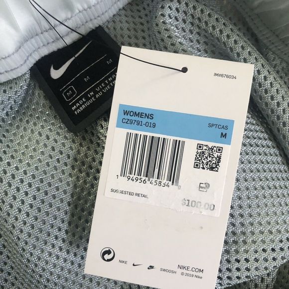 Nike Sportswear Tech Pack Jogger Woven Mesh High Rise Loose Pants Women's Medium - Picture 10 of 14